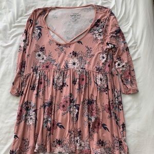 3 quarter sleeve tee